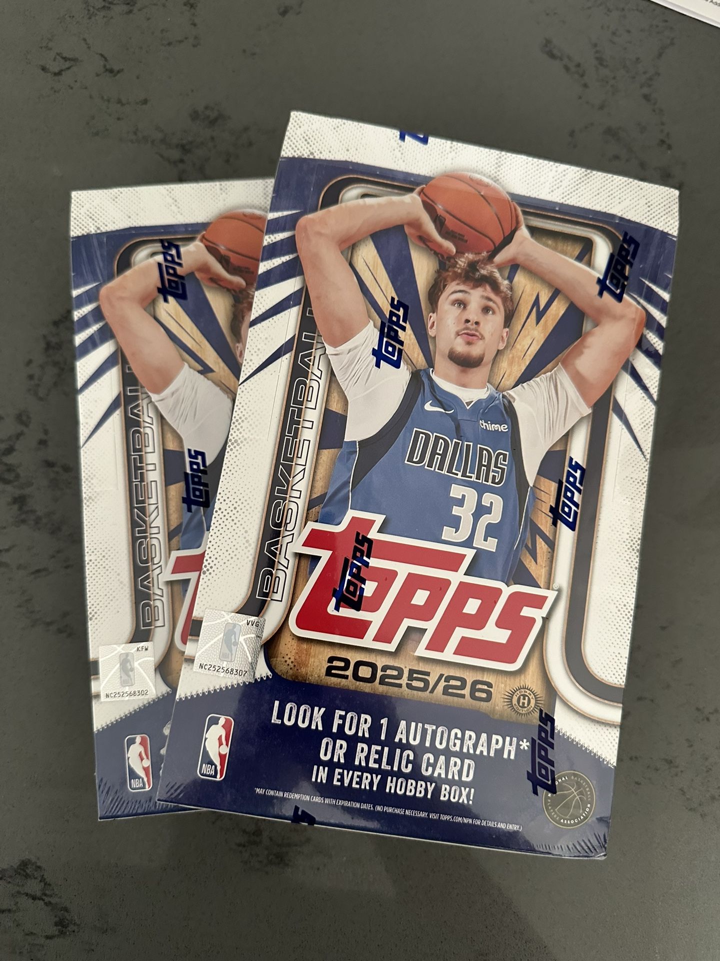 2025-2026 Topps NBA Hobby Box - Sealed - Cooper Flagg - Dylan Harper - Wemby - LeBron