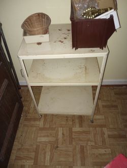 Cart 3 Shelves Rolling