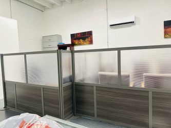 Office divider 4 panels