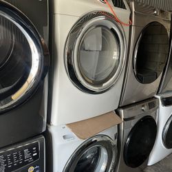 Samsung Set Gas Dryer And Washer 