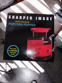 New in box microwave popcorn maker pickup only cash