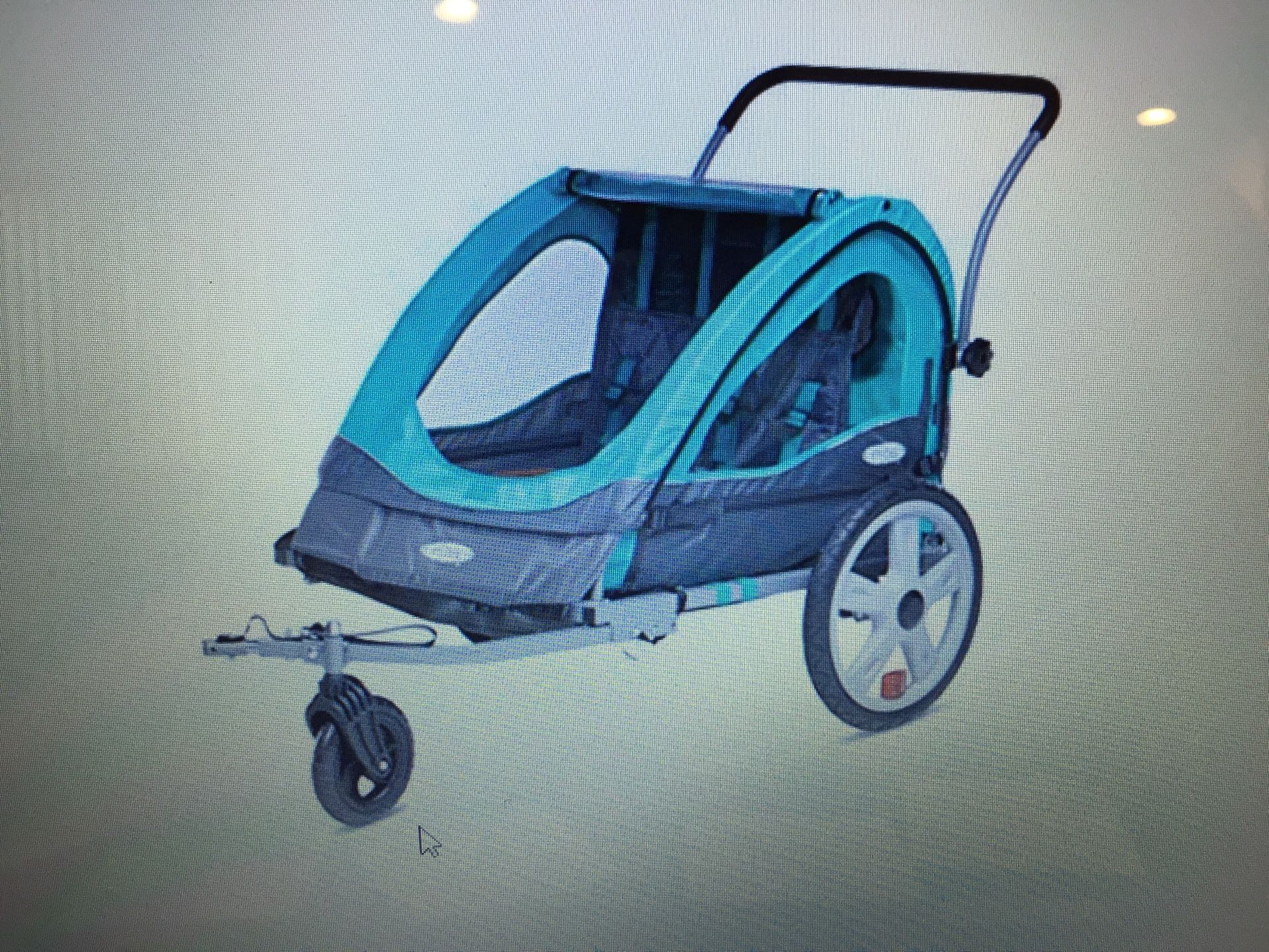 New Two seat Jogger/bicycle trailer
