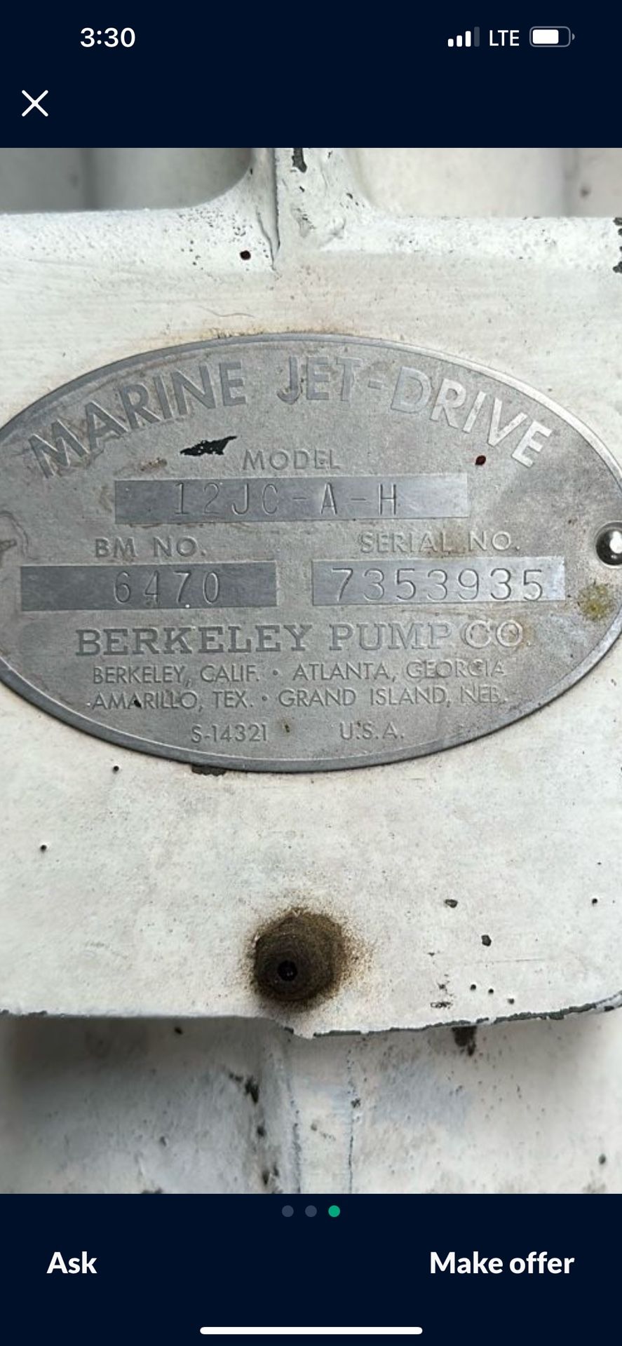 Berkeley Jet Pump Parts