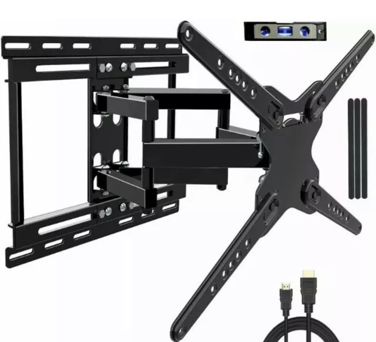 TV Wall Mount with Sliding Design for 32-83 Inch Flat Screen or Curved LED TVs