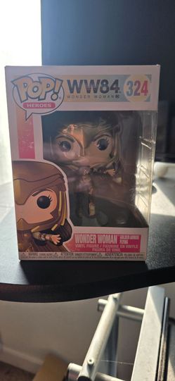 WW84 Wonder Woman Golden Armor Flying