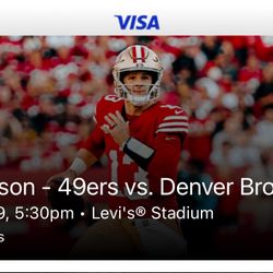 49ers Vs Broncos