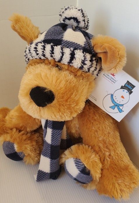 St. Jude Children’s Hospital Plush Stuffed Animal Dog Gentle Treasures 2020