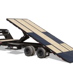 Dually  Tilt Tandem Gooseneck Trailer 