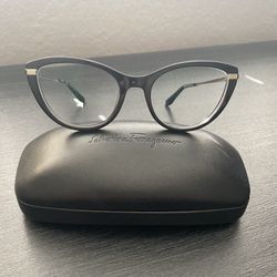 Black Salvatore Ferragamo Glasses 