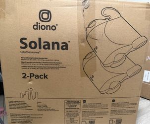 Diono Solana Backless Booster Seats 2-Pack