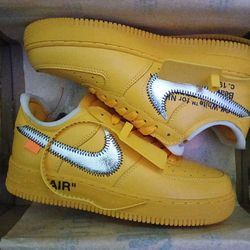 Off-White X Air Force 1 Low "Lemonade" 2021