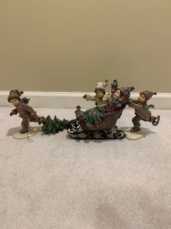 Sleigh ride winter Decor