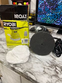 RYOBI 0.5 Amp Corded 6 in. Orbital Buffer/Polisher