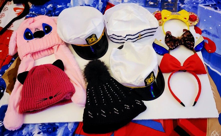 Hats, Beanies, Headbands, Mickey Ears, Hair Accessories