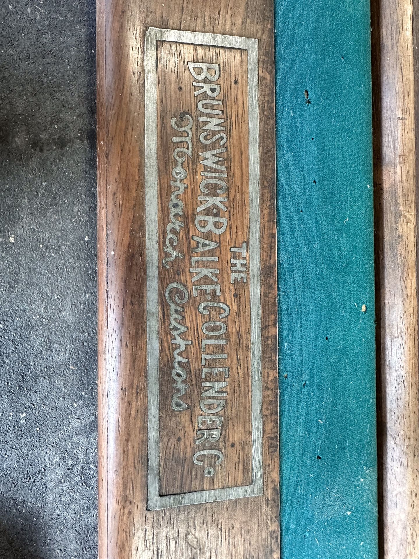 Brunswick-Balke-Collender Co. Billiard Table