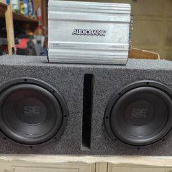 Brand New Memphis 10" Subs With Amp