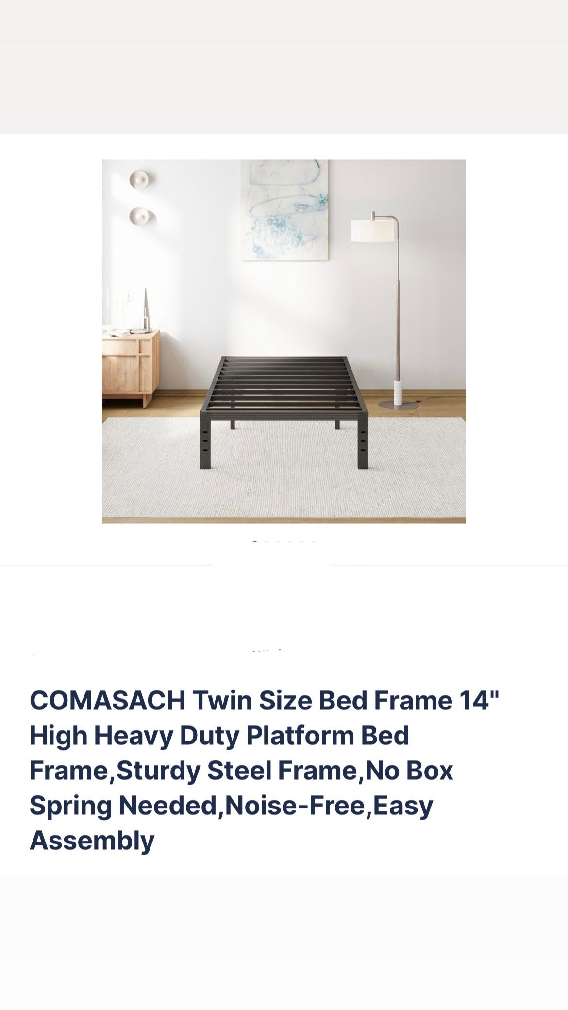 14” Twin Size Bed Frame 