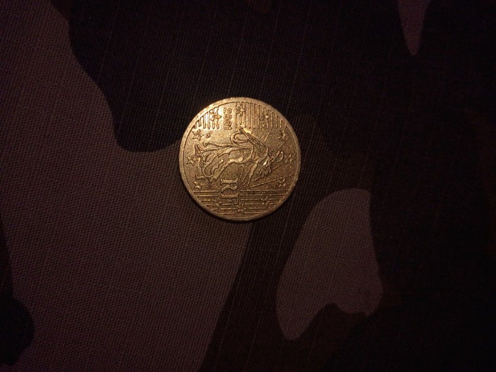 Rare 2001 50 Cent Euro