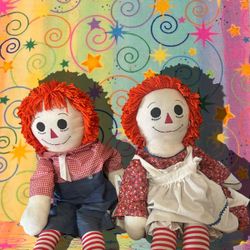 Raggedy Ann & Andy Dolls