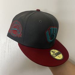 Fitted Milwaukee Brewers Hat