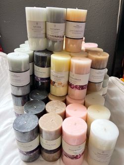 6"x3" Pillar candle Threshold
