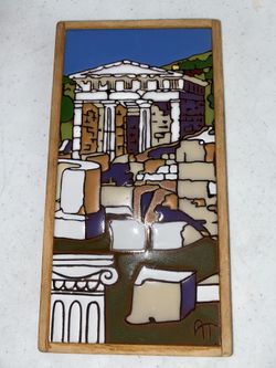 Italian Italy Angelo Tsakirakis Greek Columns Greece Ruins Terra-cotta Tile