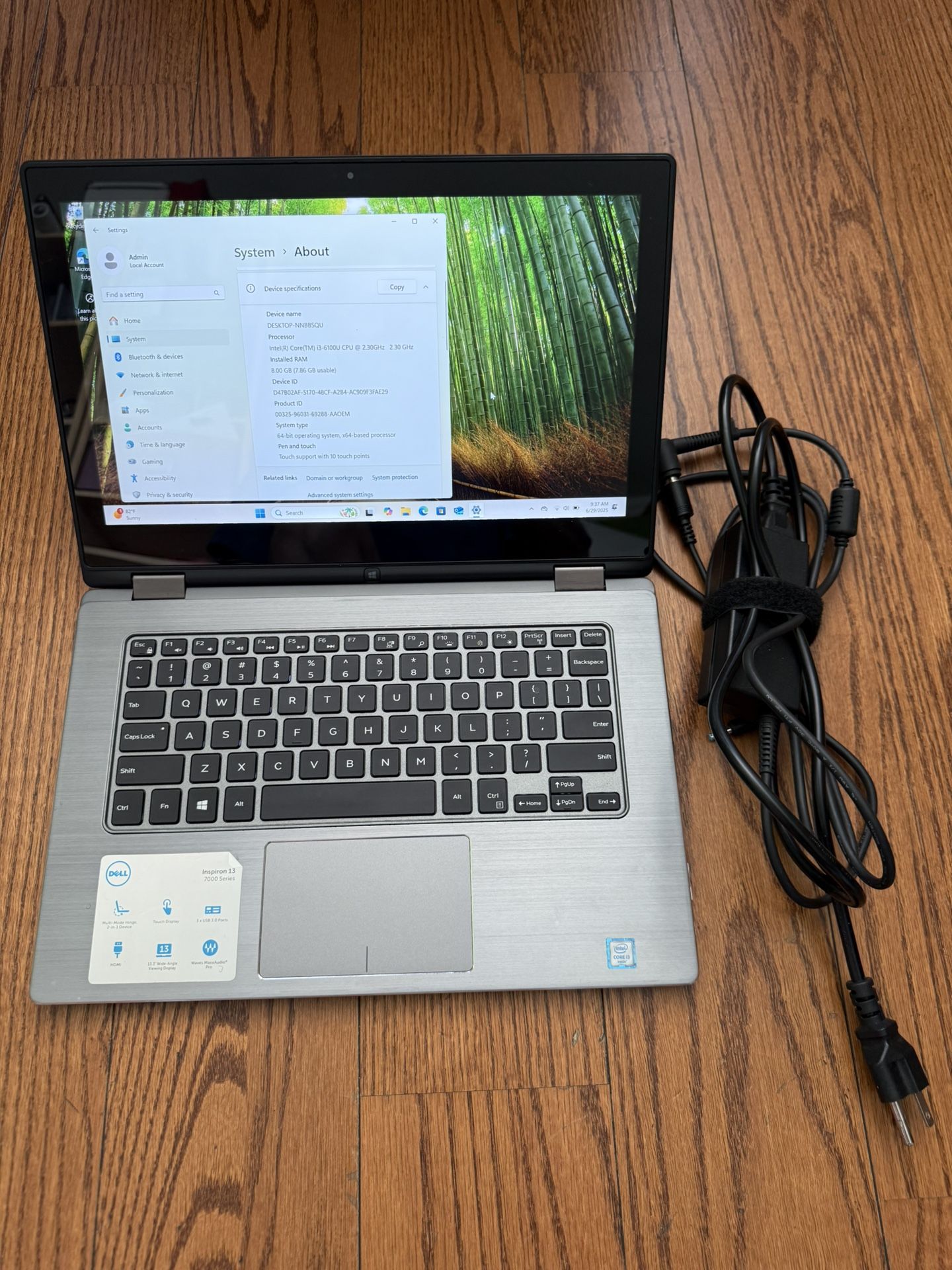 Dell Inspiron 13 7353 Touchscreen Laptop/8GB RAM/256GB SSD/Good Battery