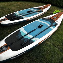 His & Hers Body Glove Performer 11 Paddle Board Boards Set