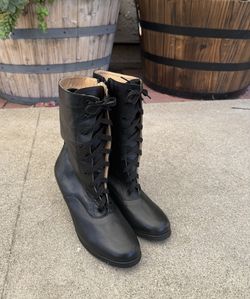 Black Adelita Folklorico Boots