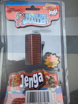 Worlds smallest Jenga