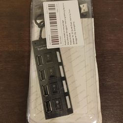 4 Port USB 2.0 Hub