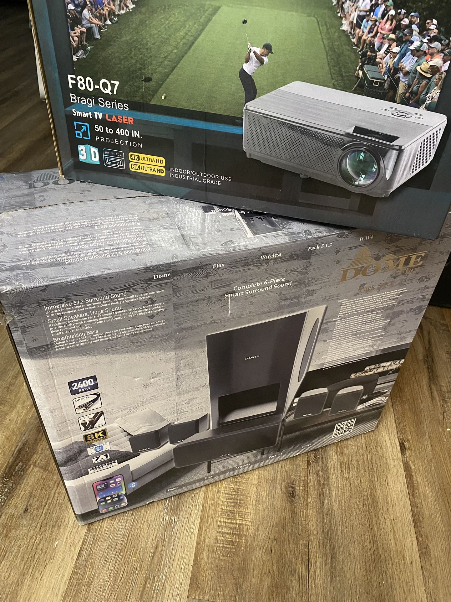 Projector With Surround