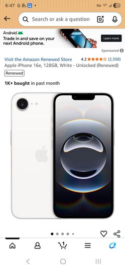 Iphone  16e unlocked
