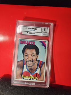 1975 Topps #60 Elvin Hayes - Washington Bullets HOF MGS 5 EX.