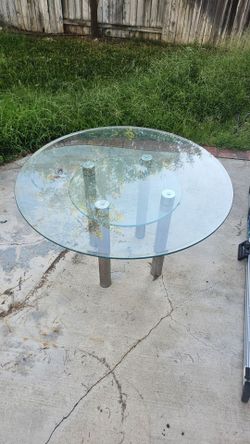Glass table