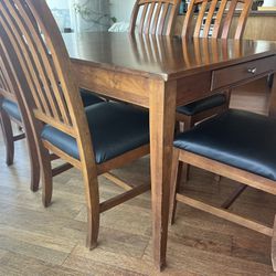 Ethan Allen Table + 6 Chairs 