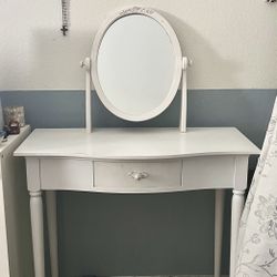 white vanity