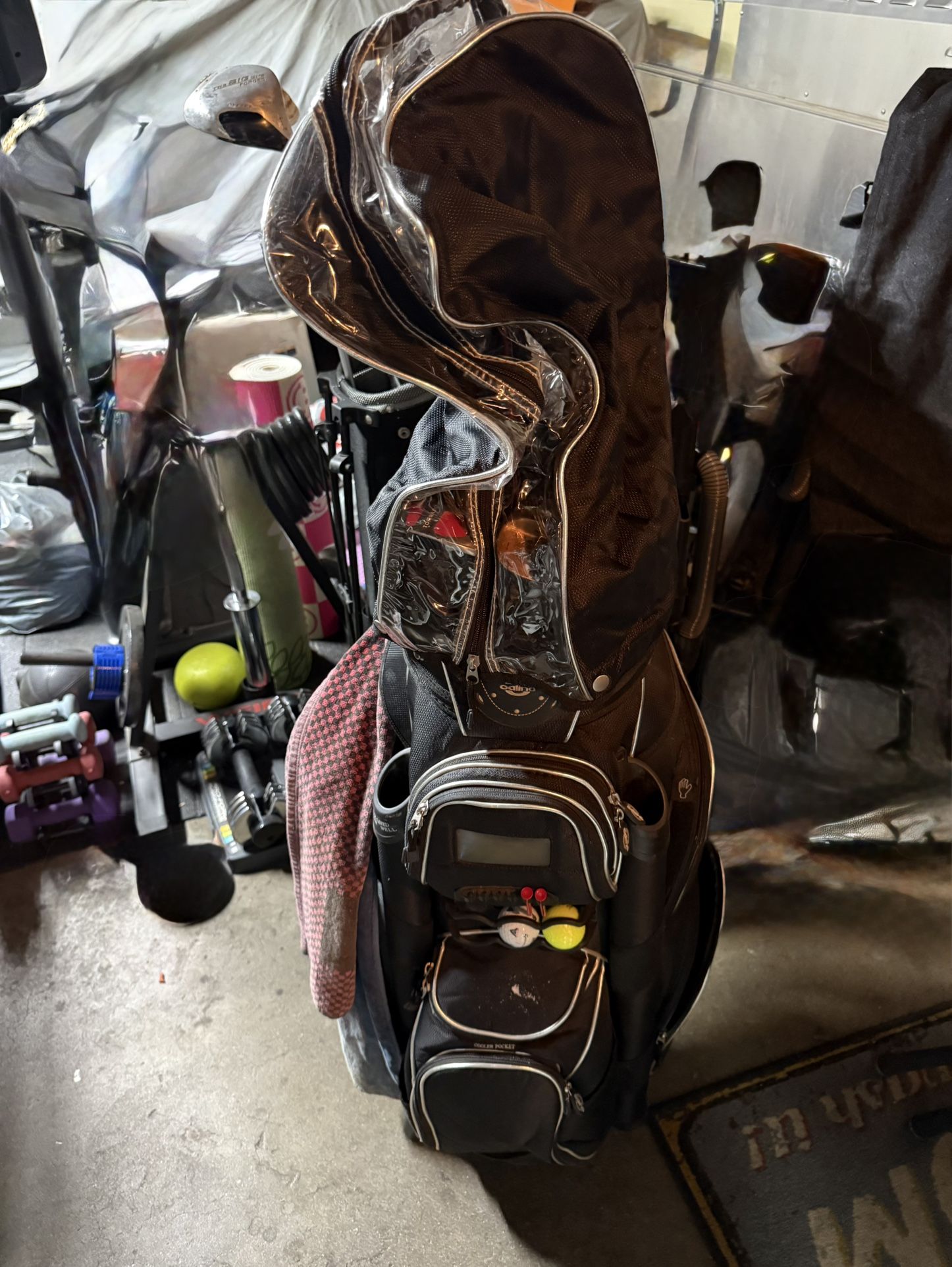 Golf Bag Black Calina bag