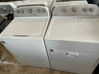 Whirlpool washer and dryer works great
