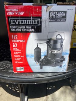 Sump pump