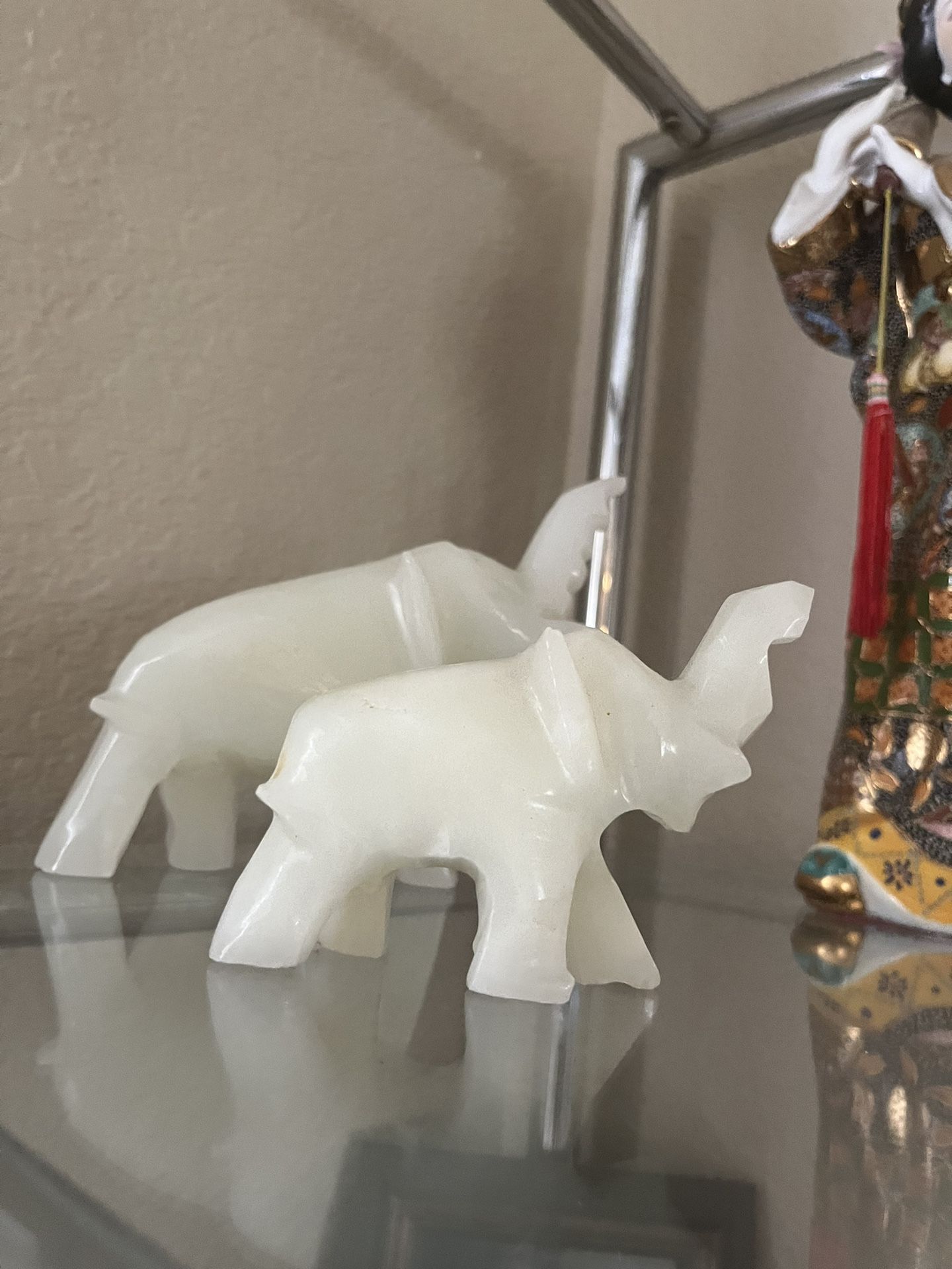 Beautiful Marble Elephants For Sale