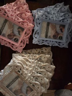 Gender reveal picture frames