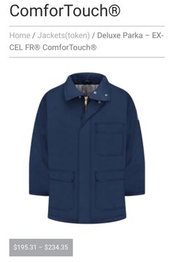 Fr deluxe parka jacket new