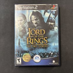 Lord of the Rings The Two Towers - PlayStation 2 Complete CIB