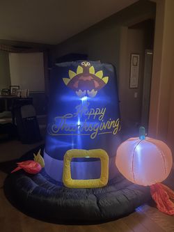 Inflatable Thanksgiving Hat - Yard Art