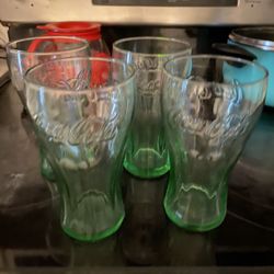 Coca Cola Glasses Vintage