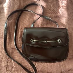 Small Horsebit Leather Purse