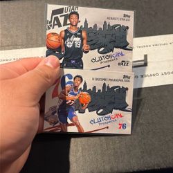 Vj Edgecomb / Ace Bailey Clutch City Prospects 