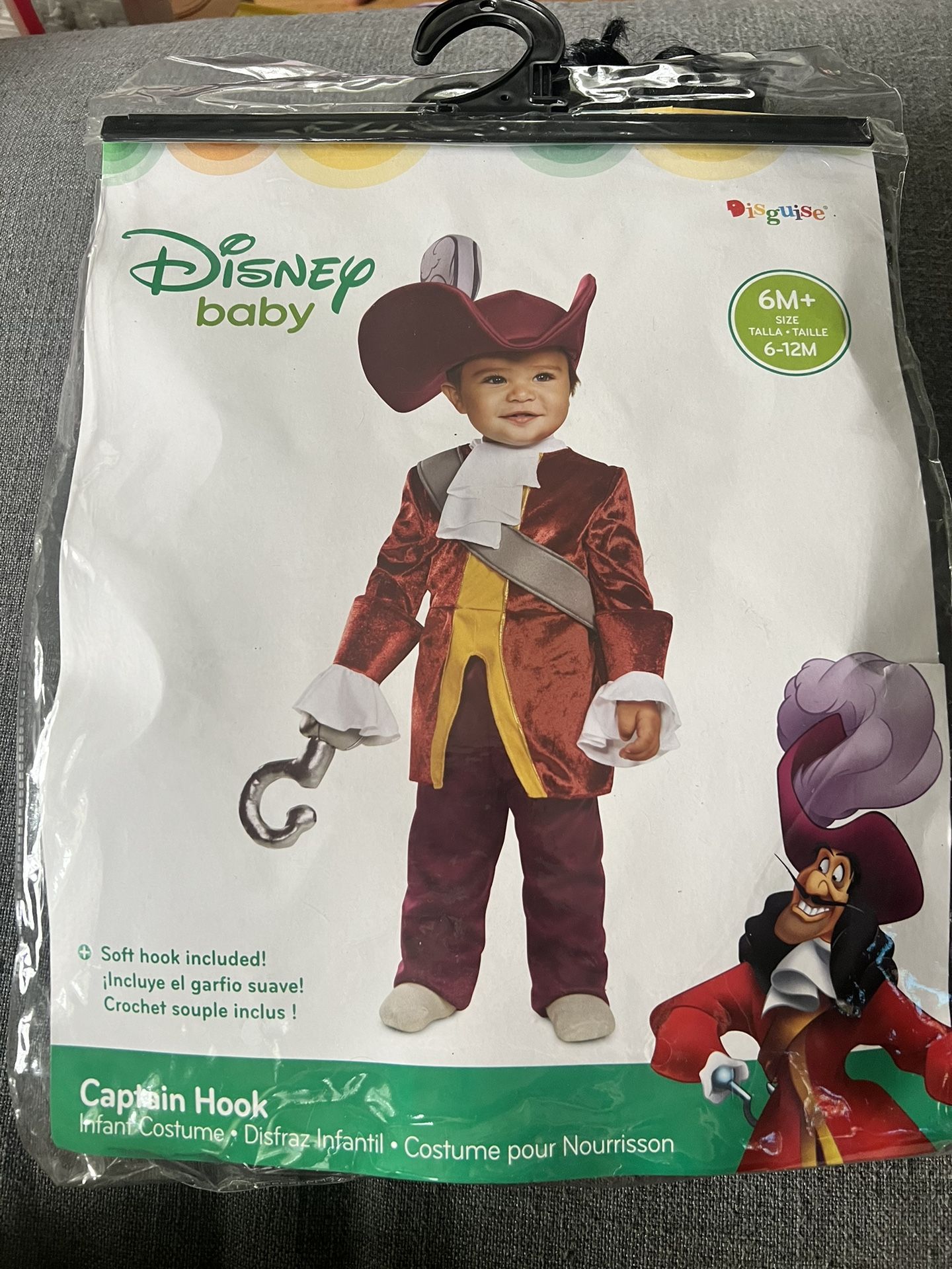 Toddler captain Hook Costume