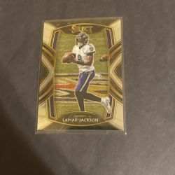 Lamar Jackson 2020 Select Club Level #203